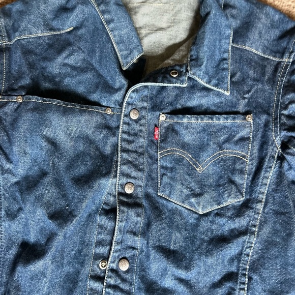 Levi's Light Blue Denim Jacket - Picture 4 of 9
